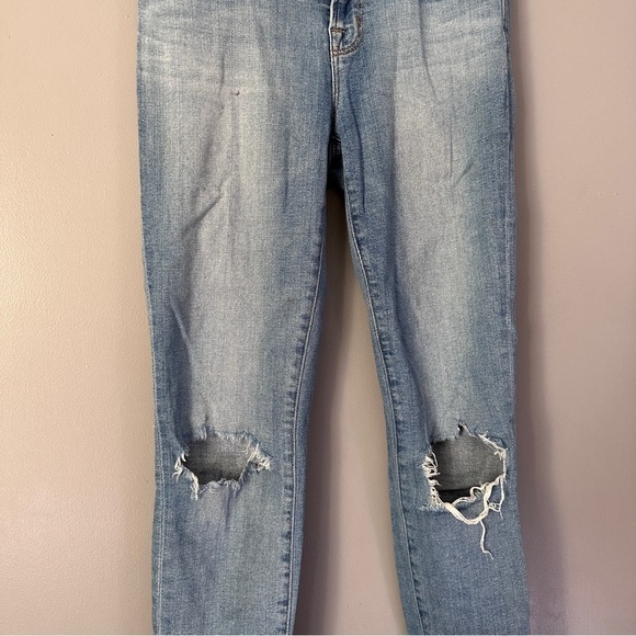 J brand distressed drop out jeans - Picture 5 of 10